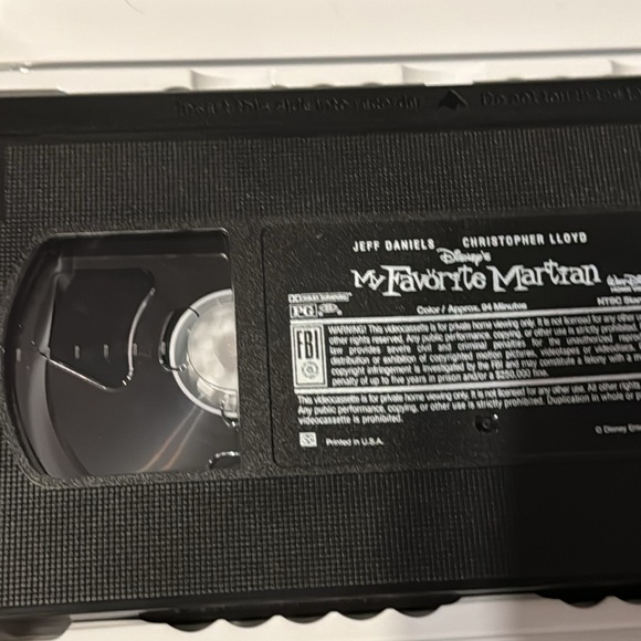 📼 Lot: E.T. The Extra-Terrestrial & My Favorite Martian. Used/like new VHS 🍿💫 - Picture 8 of 10